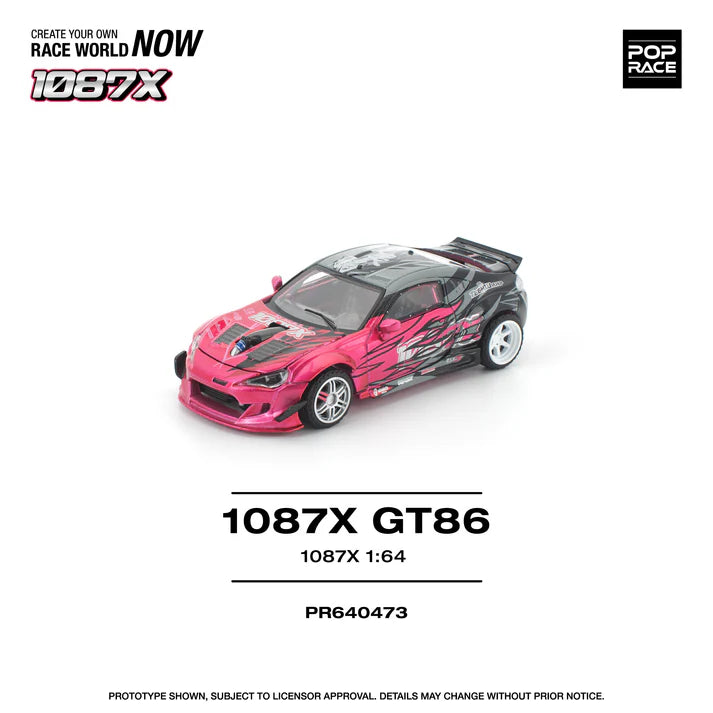 (PRE-ORDER 2026) POPRACE 1:64 Toyota GT86 1087X PR640473