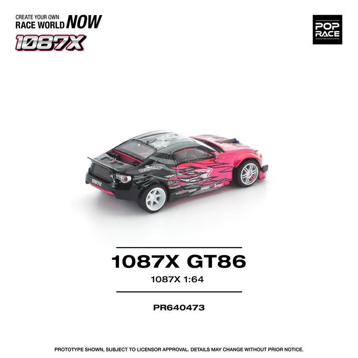 (PRE-ORDER 2026) POPRACE 1:64 Toyota GT86 1087X PR640473