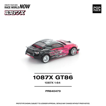 (PRE-ORDER 2026) POPRACE 1:64 Toyota GT86 1087X PR640473