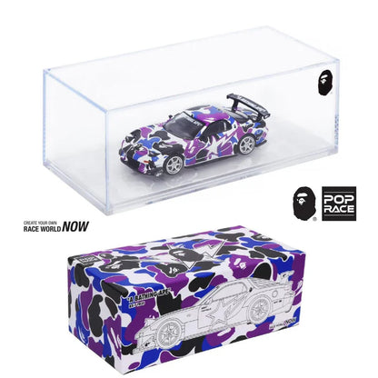 (Limit 1 per client) POPRACE 1/64 -Mazda Rx-7 FD3S Re-Amemiya BAPE STORE Hong Kong 20th Anniversary Special Edition PR640493