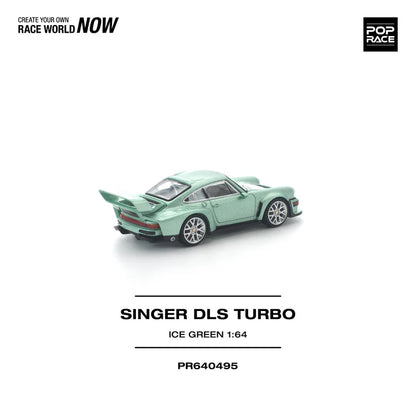 (PRE-ORDER 2026) POPRACE 1:64 Singer DLS Turbo vert Ice PR640495
