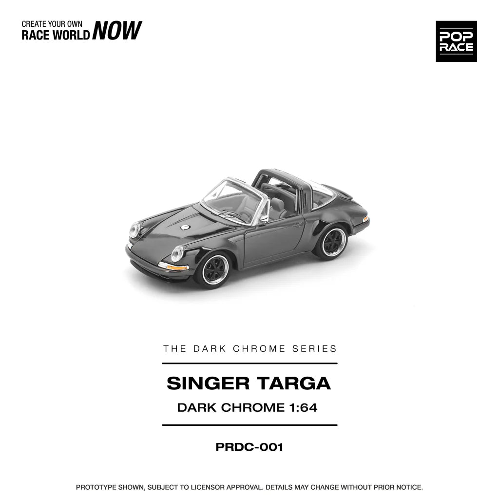 (PRE-ORDER 2025) Singer Targa - "Dark Chrome" - PRDC001
