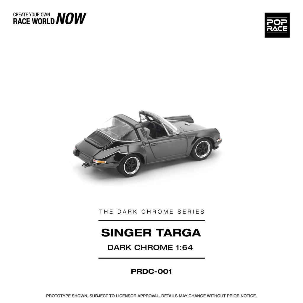 (PRE-ORDER 2025) Singer Targa - "Dark Chrome" - PRDC001