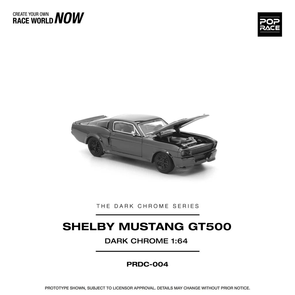(PRE-ORDER 2025) Shelby Mustang GT500 - "Dark Chrome" - PRDC004