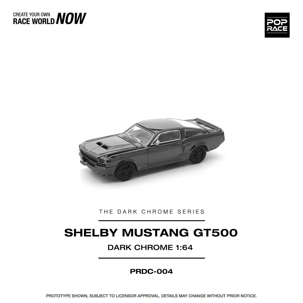 (PRE-ORDER 2025) Shelby Mustang GT500 - "Dark Chrome" - PRDC004