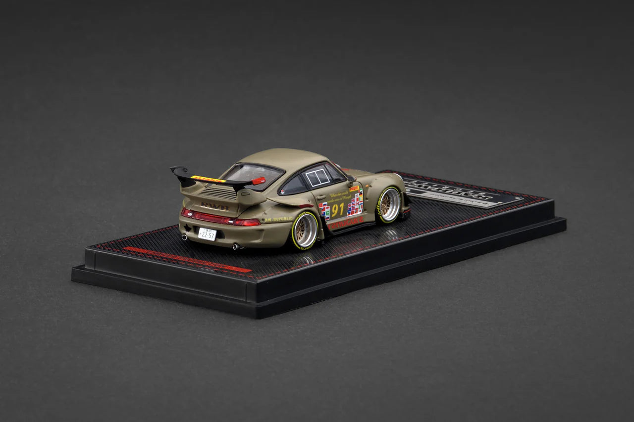 Ignition Model 1/64 RWB 993 Matte Green IG3873