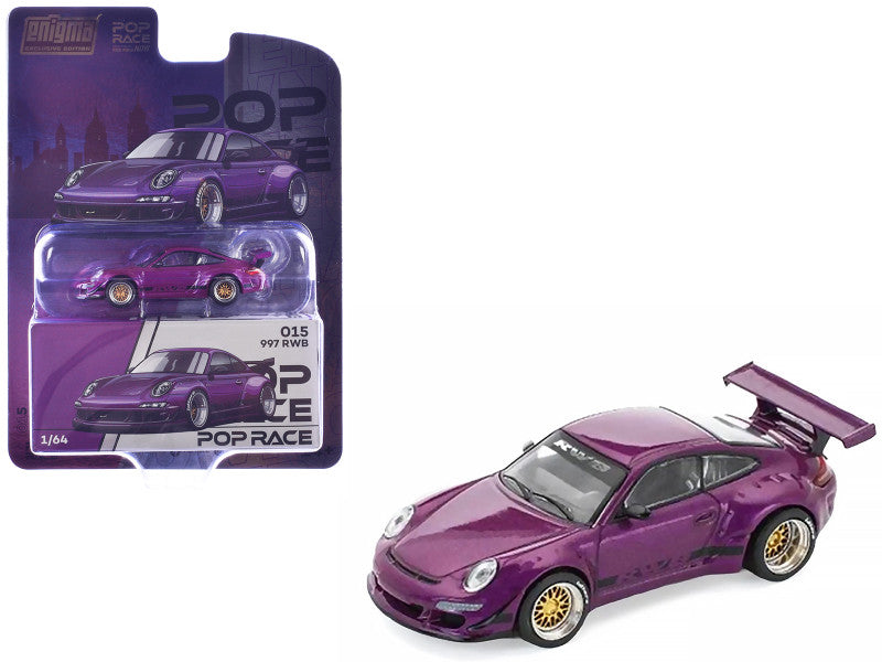(PRE-0RDER 2025) POPRACE 1/64, RWB 997 Purple (enigma exclusive edition) PRE0015