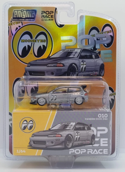 CHASE CARS-POPRACE 1/64, Pandem Civic EG6 v1.5 - MOONEYES (enigma exlucsive edition) PRE010