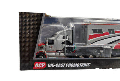 BLACK STALLION, WESTERN STAR 5700XE HIGH ROOF TRUCK W/KENTUCKY MOVING TRAILER by DCP 1//64