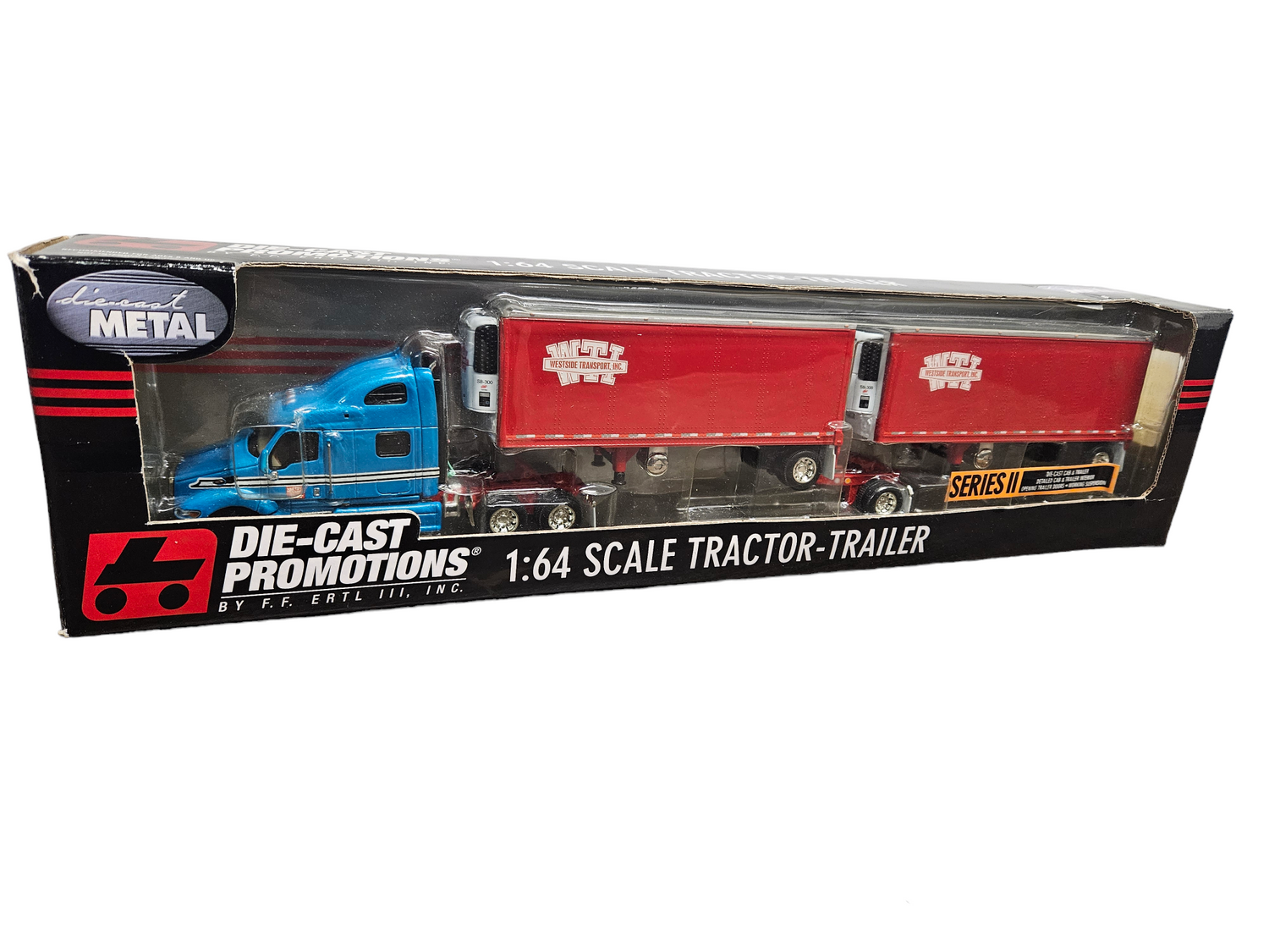 Mack, Westside Transport Tractor Trailer Model Truck 1:64 by DCP