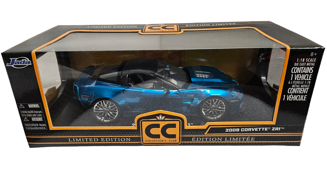Chevrolet Corvette ZR1 2009, 1/18 Jet Stream Blue