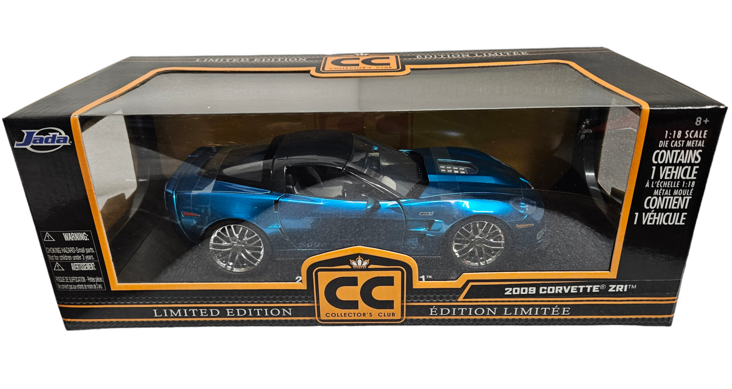 Chevrolet Corvette ZR1 2009, 1/18 Jet Stream Blue
