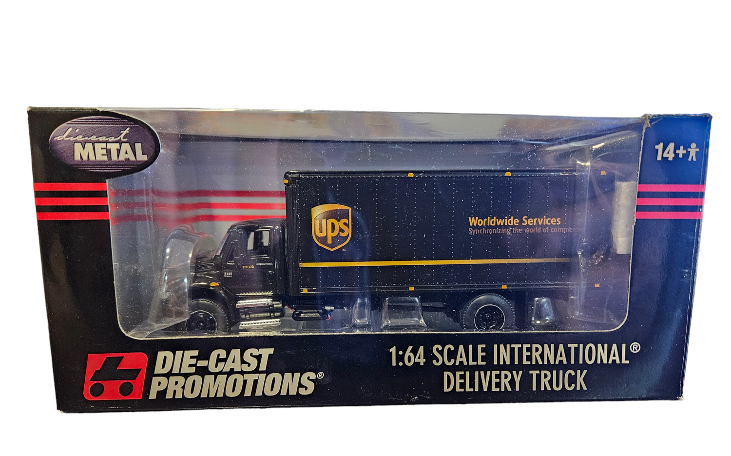 UPS INTERNATIONAL DELIVERY TRUCK in 1/64