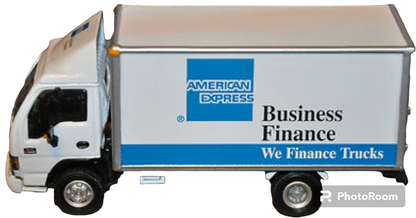 AMERICAN EXPRESS GMC W 4500 DELIVERY TRUCK 1:50 SCALE TILT CAB F.F. in 1/50 scale