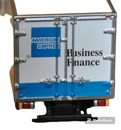 AMERICAN EXPRESS GMC W 4500 DELIVERY TRUCK 1:50 SCALE TILT CAB F.F. in 1/50 scale