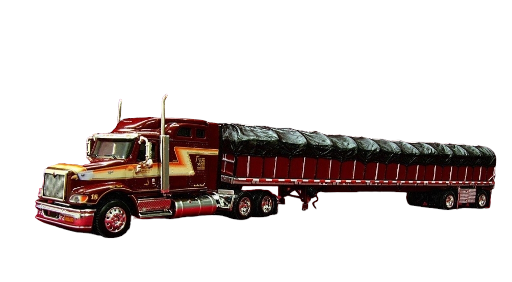 ASHLAND TRANSPORT - IH 9400I W/ COVERED WAGON TRAILER -