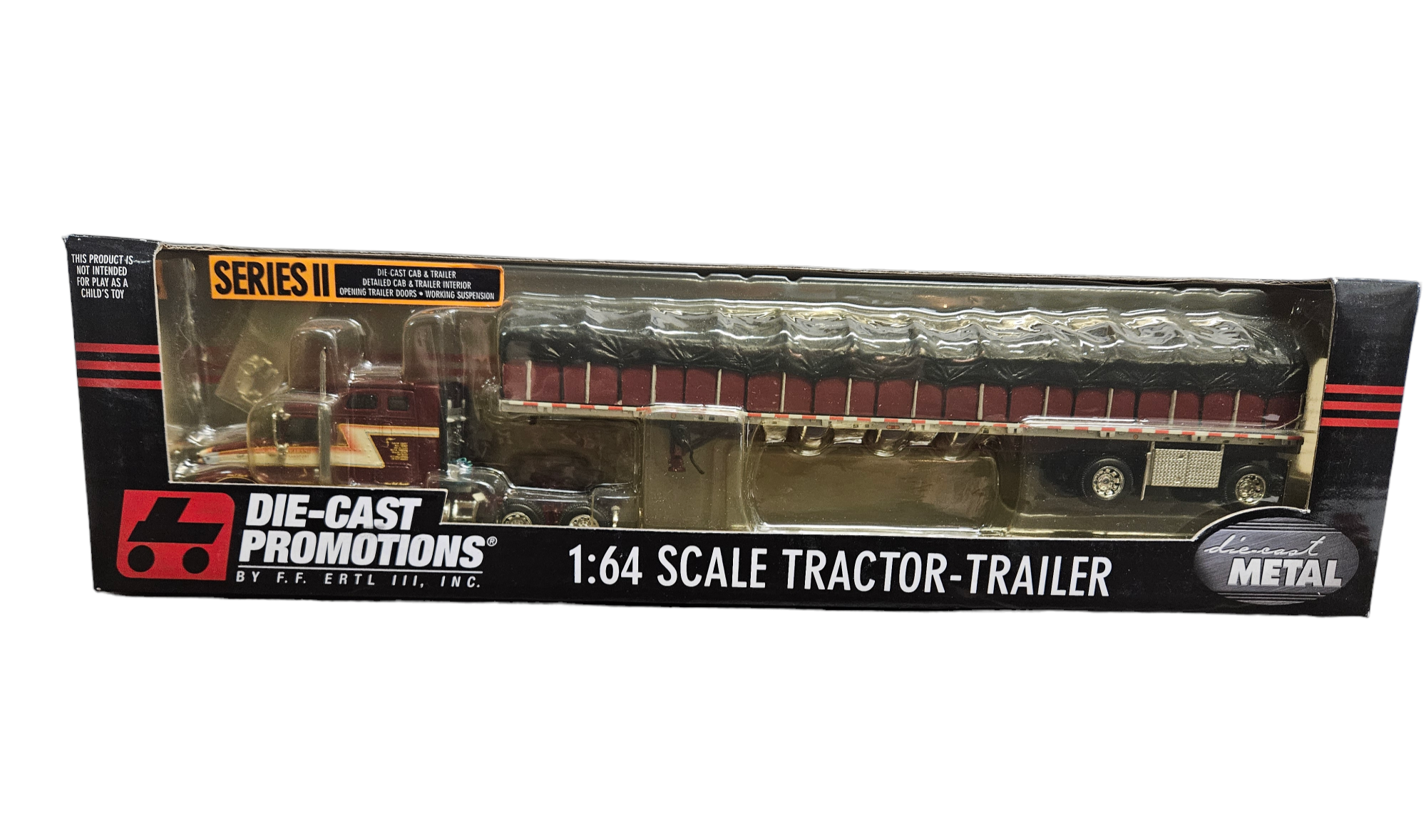 ASHLAND TRANSPORT - IH 9400I W/ COVERED WAGON TRAILER -