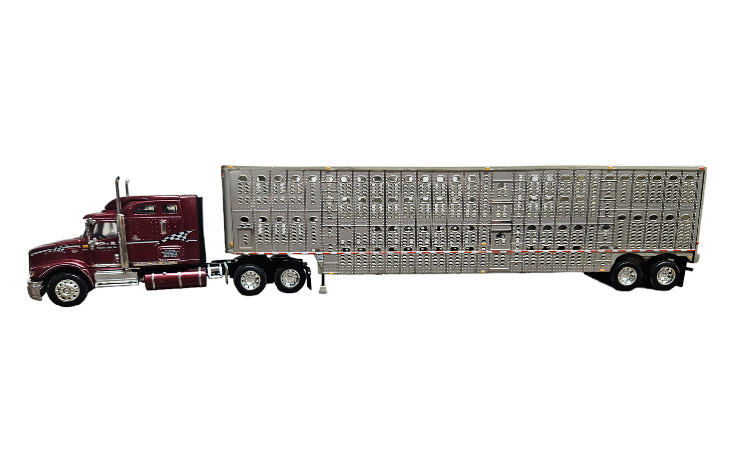 INTERNATIONAL 9400 D&amp;L TRUCK LINES LIVESTOCK in 1/64