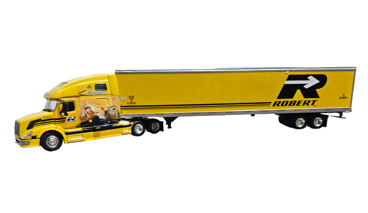 Volvo VNL 780  "TRANSPORT ROBERT" w/Great Dane Trailer in 1/53