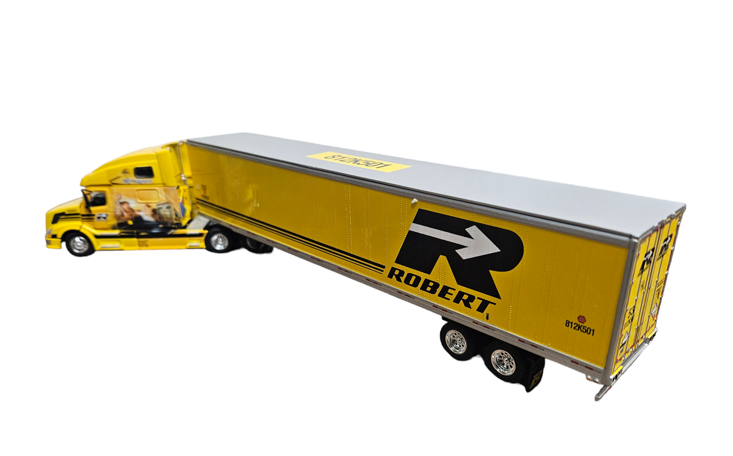 Volvo VNL 780  "TRANSPORT ROBERT" w/Great Dane Trailer in 1/53