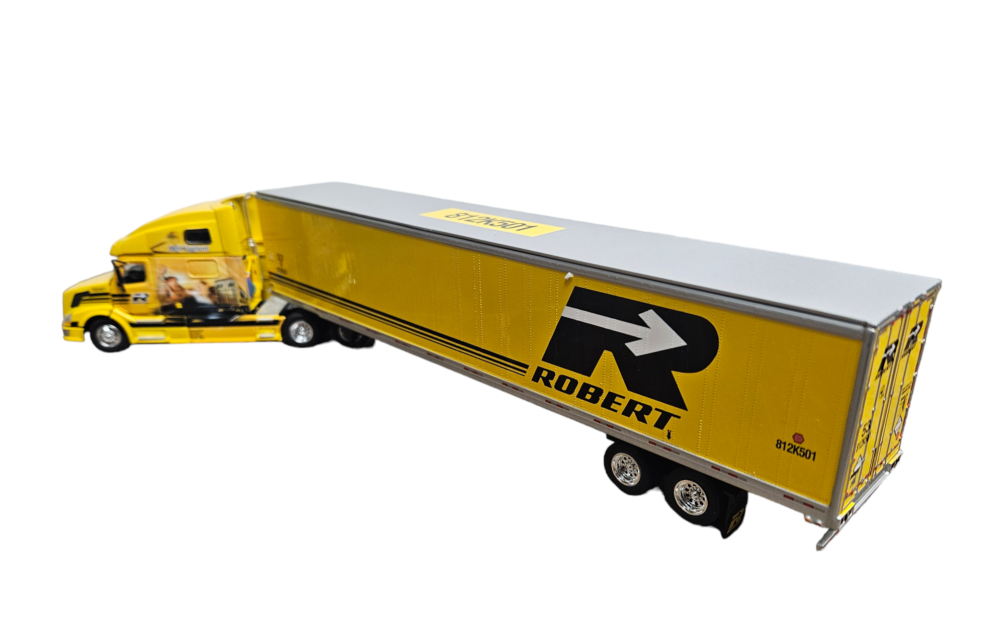 Volvo VNL 780  "TRANSPORT ROBERT" w/Great Dane Trailer in 1/53