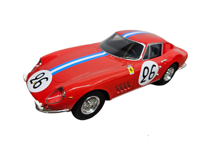 FERRARI 275 GTB N.26 DNF LM 1966 G.BISCALDI -PRINCE M.DE BOURBON 1:18