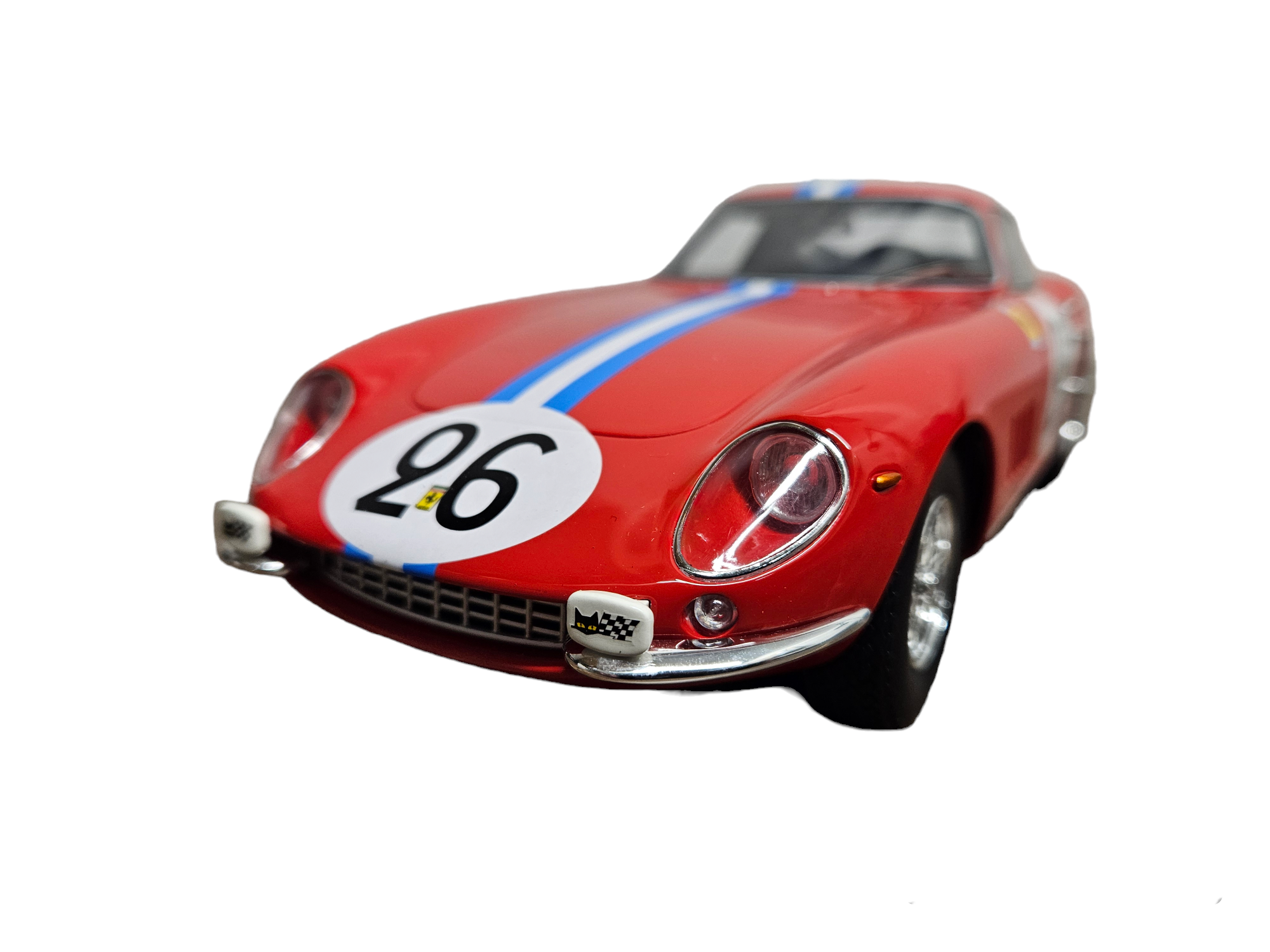 FERRARI 275 GTB N.26 DNF LM 1966 G.BISCALDI -PRINCE M.DE BOURBON 1:18