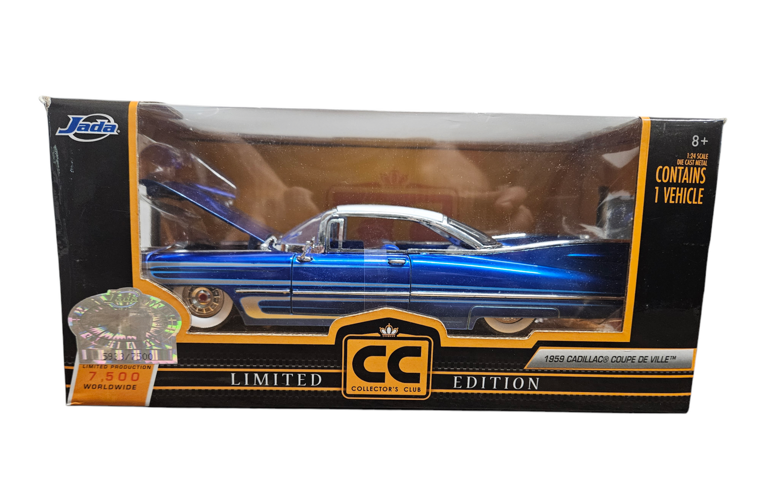 1959 CADILLAC COUPE DEVILLE (Échelle-Scale 1:24) – Nice Car Collection