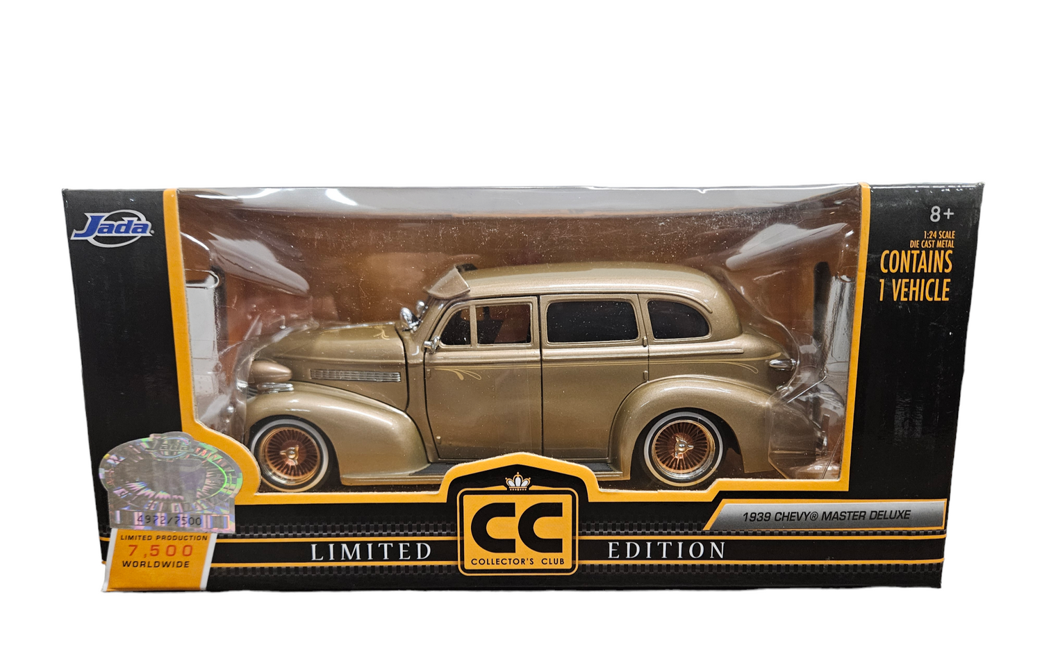 Jade '39 Chev Master Deluxe ミニカー Jada 1:24 20th Anniversary 39 Chevy Master Deluxe Car