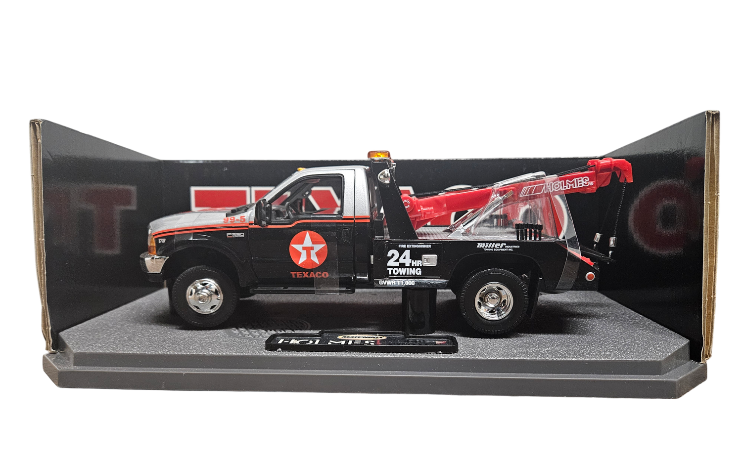TEXACO, 1999 Ford F-series Holmes Wrecker Tow Truck, (Échelle-Scale 1:24)