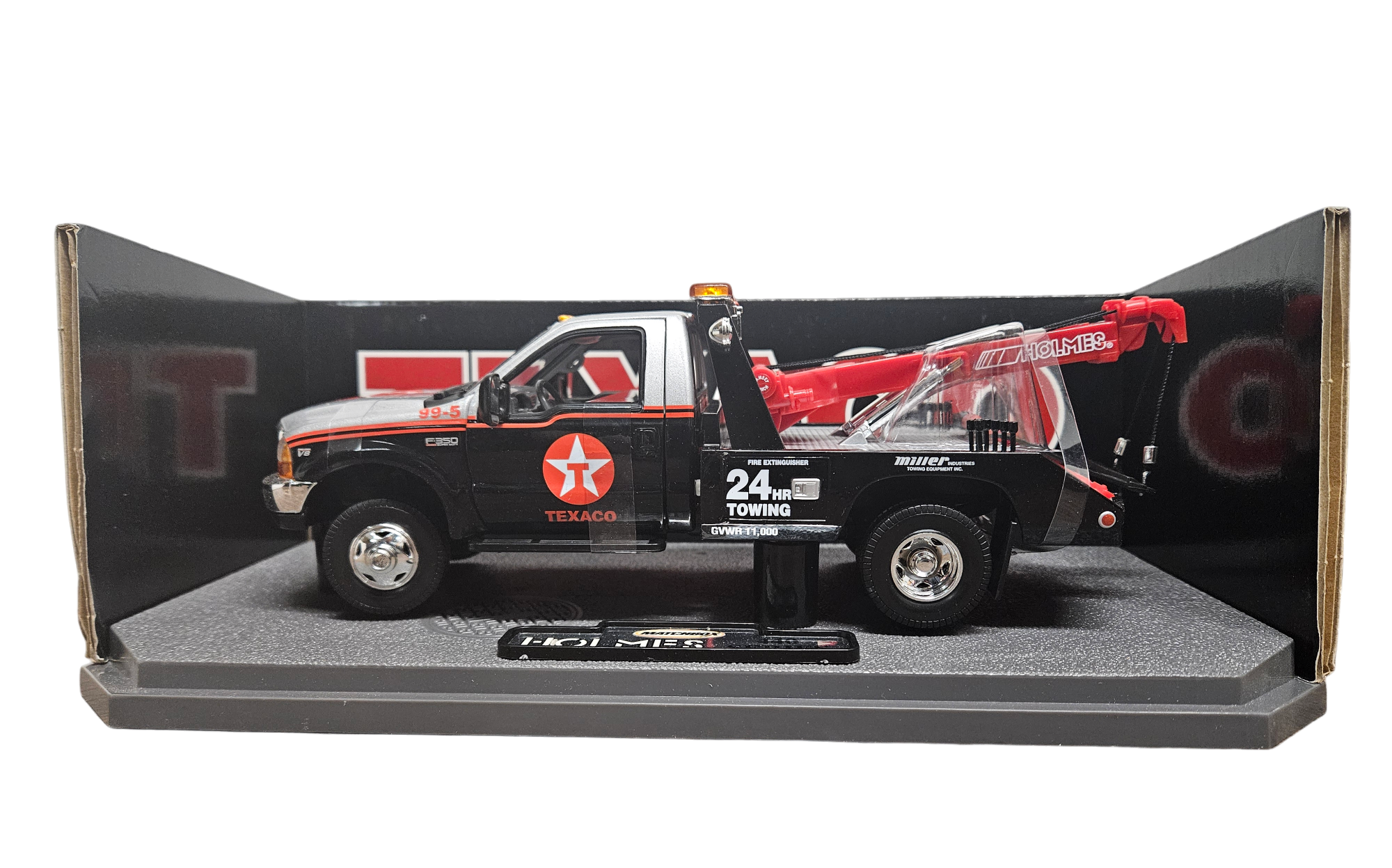 TEXACO, 1999 Ford F-series Holmes Wrecker Tow Truck, (Échelle-Scale 1:24)