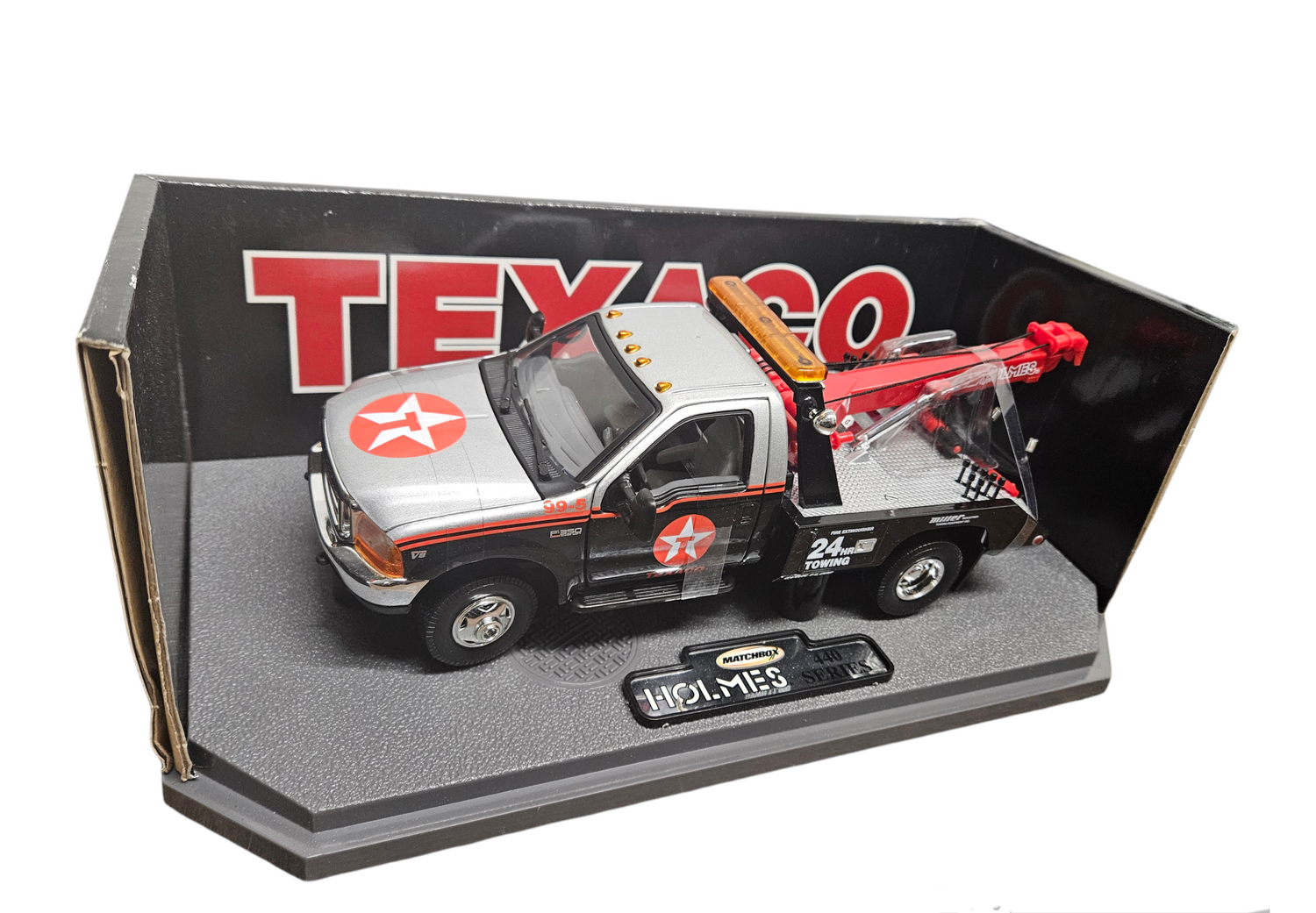 TEXACO, 1999 Ford F-series Holmes Wrecker Tow Truck, (Échelle-Scale 1:24)