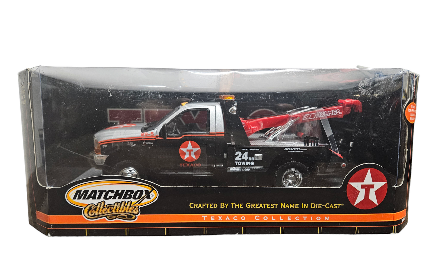 TEXACO, 1999 Ford F-series Holmes Wrecker Tow Truck, (Échelle-Scale 1:24)