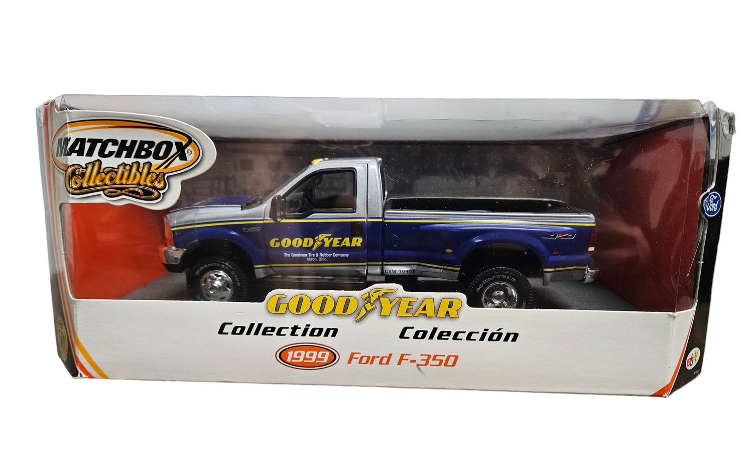マッチボックス　1:24 1999 フォード Fシリーズ スーパーデューティ Goodyear, 1999 FORD F-350 (Échelle-Scale 1:24) – Nice Car Collection