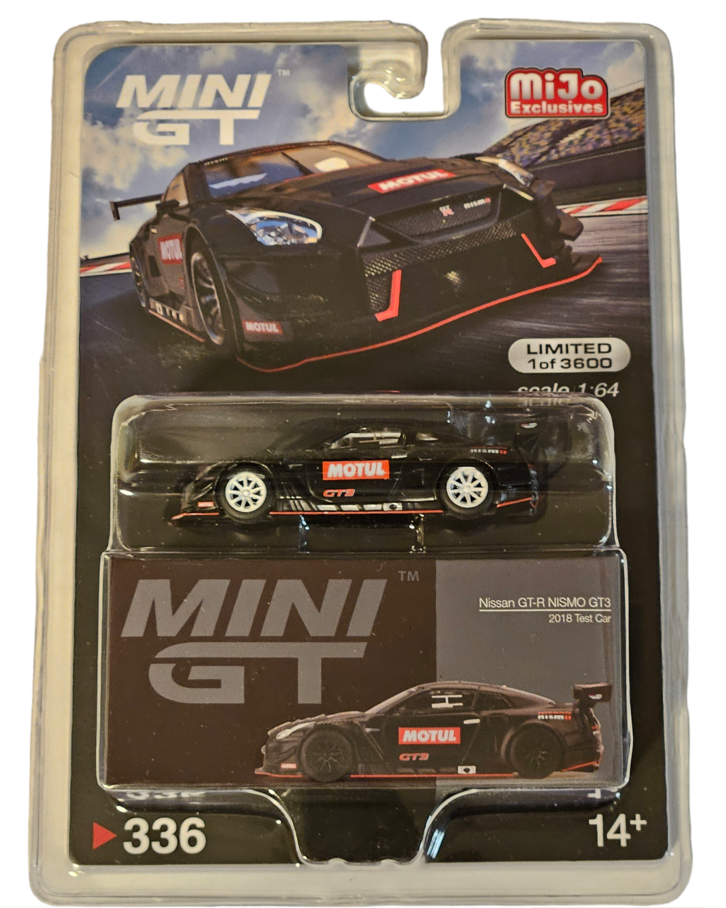 CHASE CAR-NISSAN SKYLINE GT-R NISMO GT3 2018 TEST CAR "MOTUL"