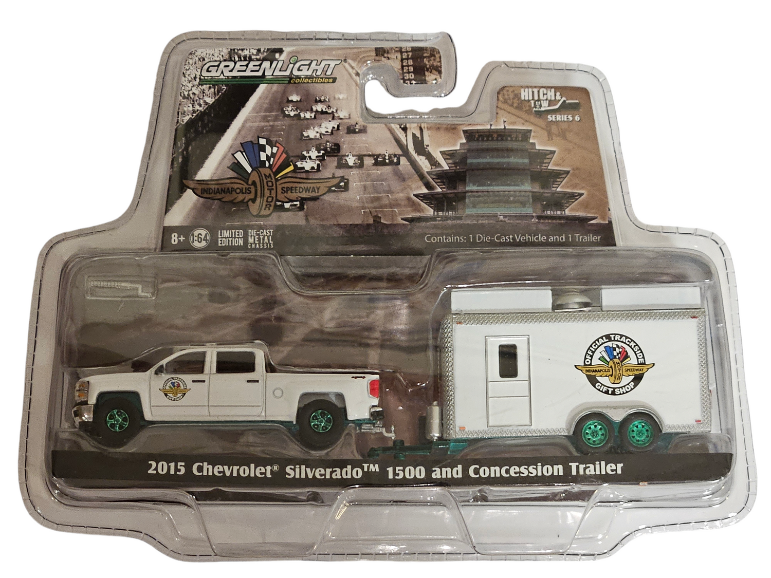Chase Cars- (Green Machine)-C 2015 CHEVY SILVERADO 1500 &amp; CONCESSION TRAILER