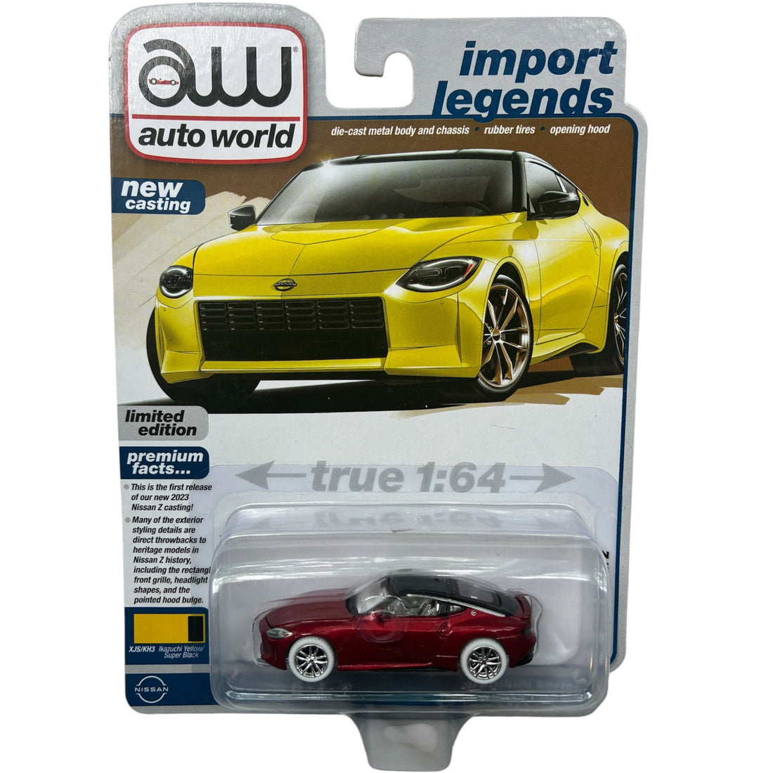 CHASE CAR Auto World 1:64 2023 Nissan Z – Import Legends Release 3 Version B – AW64412-3B-6-CHASE