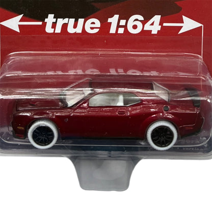 CHASE CAR 2018 Dodge Challenger Hellcat Auto World 1:64 – Modern Muscle – AW64342-5A-4-CHASE