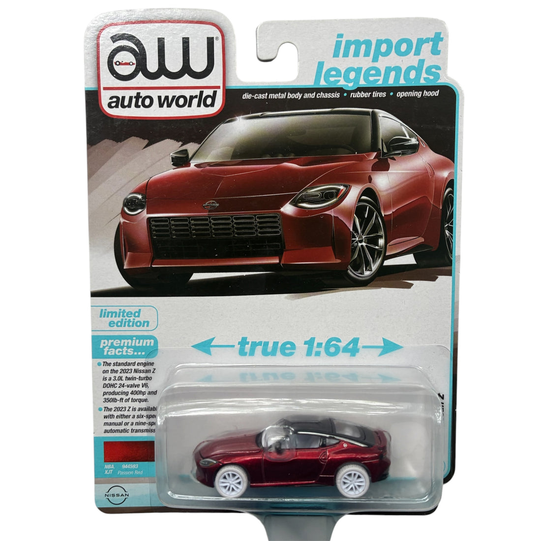 CHASE CAR 2023 Nissan Z Auto World 1:64 – Import Legends – AWSP168/24A-CHASE