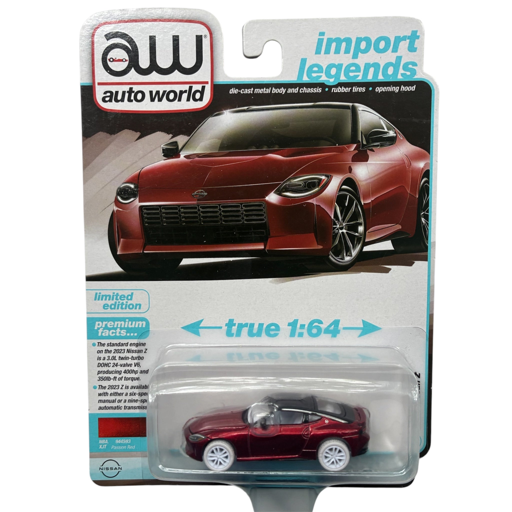 CHASE CAR 2023 Nissan Z Auto World 1:64 – Import Legends – AWSP168/24A-CHASE