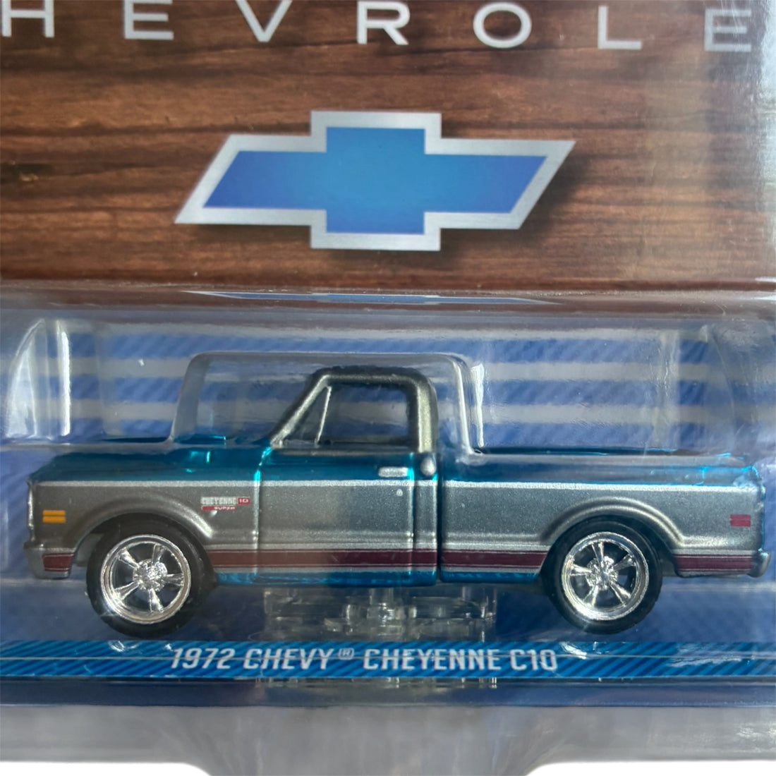 CHASE CAR 1972 Chevy Cheyenne C10 Chrome – GreenLight 1:64 GL30567-CHASE