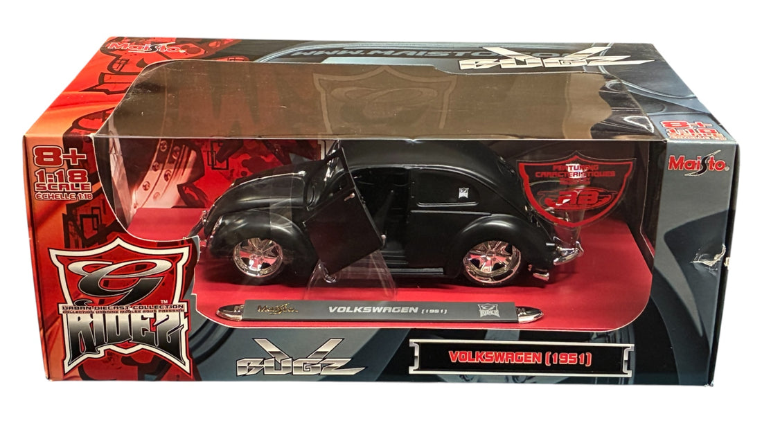 **See Note** Maisto 1:18 1951 Volkswagen Beetle – Volkswagen Bugz 31017A-MAISTO