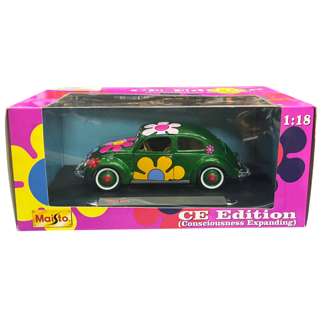 Maisto 1:18 Volkswagen Bugz 1951 CE Edition Flower Livery 35820B-MAISTO