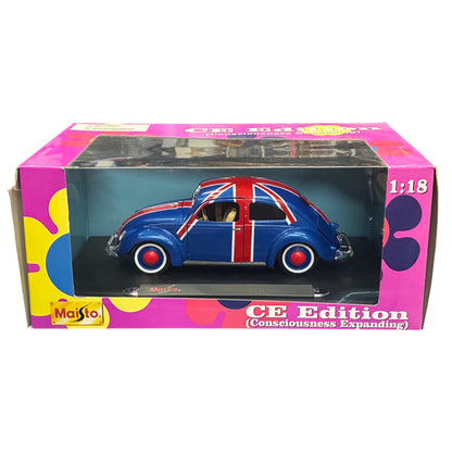 Maisto 1:18 Volkswagen Coccinelle 1951 CE Edition Livrée drapeau britannique 35820D-MAISTO