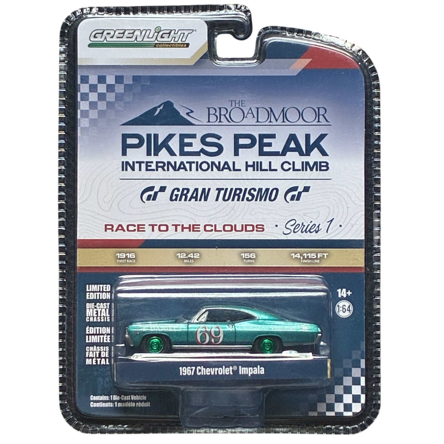 CHASE CAR – Chevrolet Impala 1967 Pikes Peak – GreenLight 1:64 – GL13330-B-CHASE