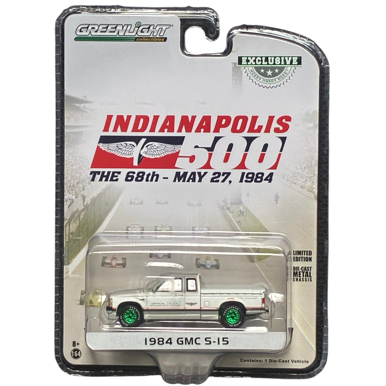 CHASE CAR – GMC S-15 1984 Indianapolis 500 Hobby Exclusive 1:64 – GreenLight GL30230-CHASE