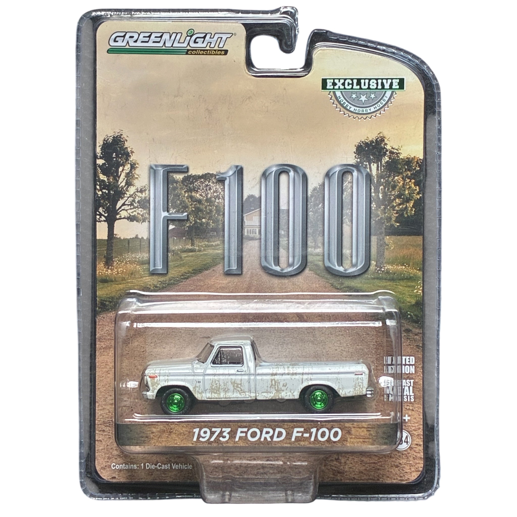 CHASE CAR – Ford F-100 1973 Hobby Exclusive 1:64 – GreenLight GL30217-CHASE