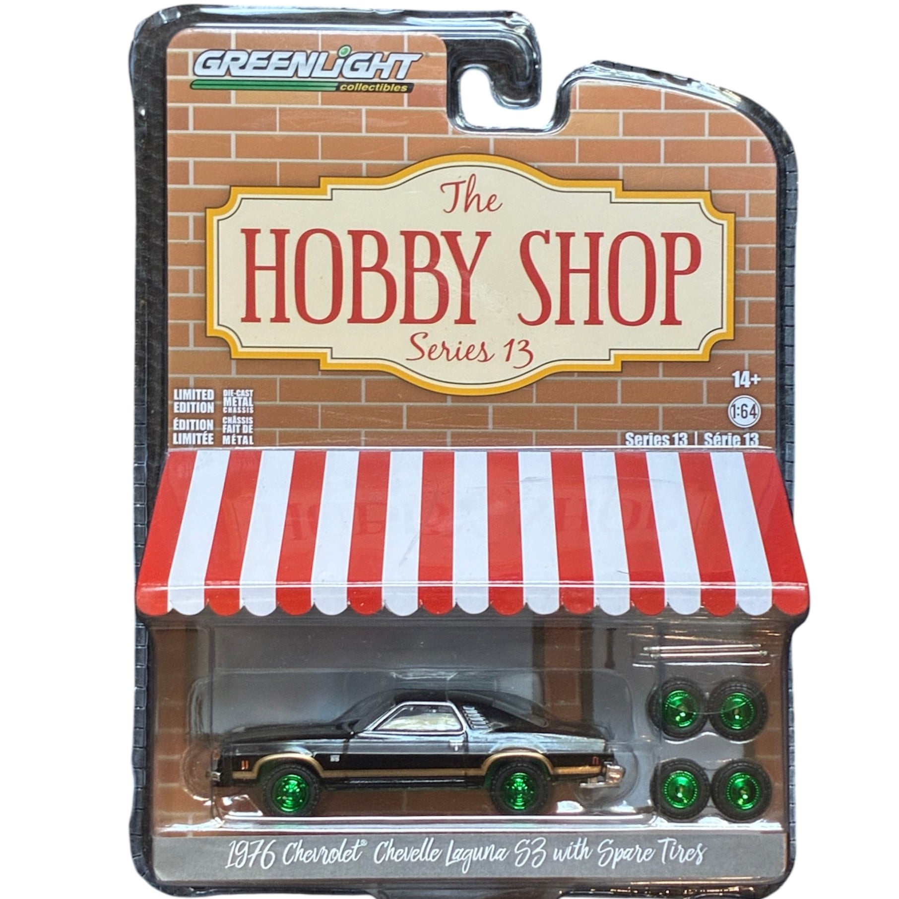 CHASE CAR GreenLight 1:64 Chevrolet Chevelle Laguna 