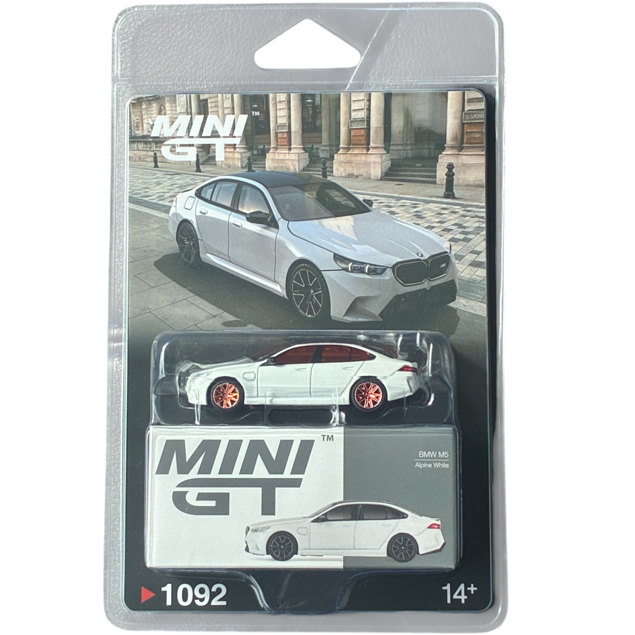 CHASE CAR Mini GT 1:64 BMW M5 – MGT01092-BLC-CHASE