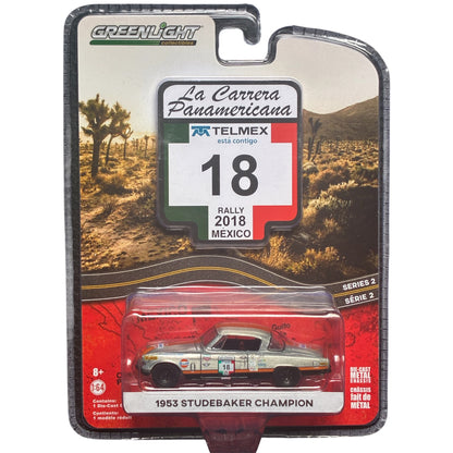 CHASE CAR GreenLight 1:64 1953 Studebaker Champion Gulf 